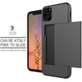 Miniatyrbillede 3 af 6: iPhone 11 Pro Max Slagfast skal med kort slot 4x Farve Wallet