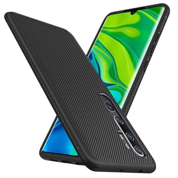 Xiaomi Mi Note 10 / 10 Pro Stilrent Stöttåligt Skal FullCarbon V3