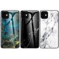 Miniatyrbillede 2 af 11: iPhone 11 Marble Shell 9H hærdet glas bagside glas bagside V2
