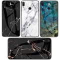 Miniatyrbillede 2 af 11: Xiaomi Redmi Note 7 Marble Shell 9H hærdet glas bagside glas bagside V2