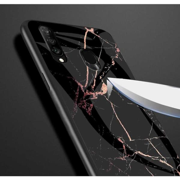 Xiaomi Mi A2 Marble Shell 9H Tempered Glass Back Glassback V2