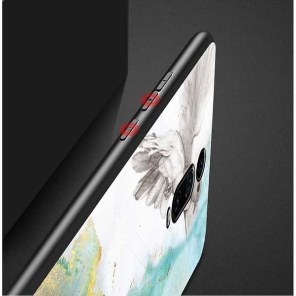 Xiaomi Mi 9T / 9T Pro Marmorskal 9H Härdat Glas Baksida Glassback V2