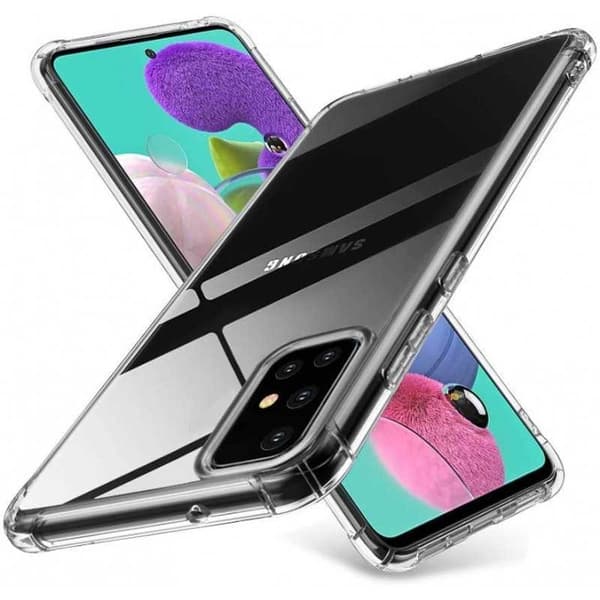 Samsung A71 Stöttåligt Skal med Förstärkta Hörn