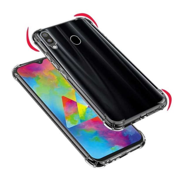 Samsung M20 iskuja vaimentava silikonikotelo Shockr