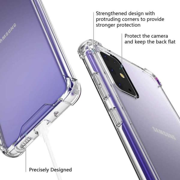 Samsung S20 Plus stødabsorberende silikone Shell Shockr