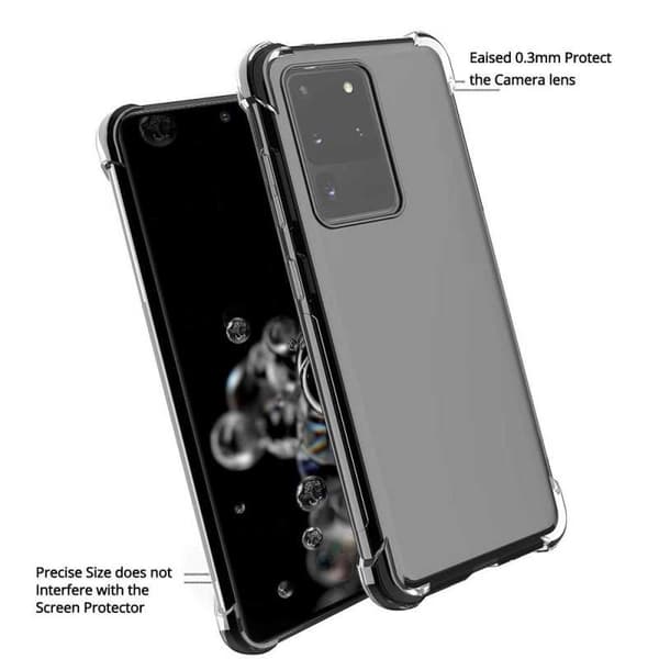 Samsung S20 Ultra stødabsorberende silikone Shell Shockr