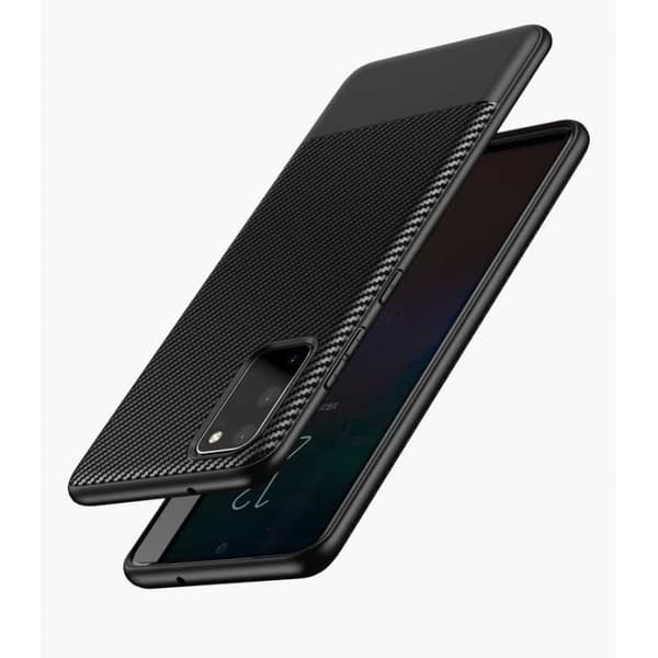 Samsung S20 Plus iskunkestävä matkapuhelinsuoja FullCarbon