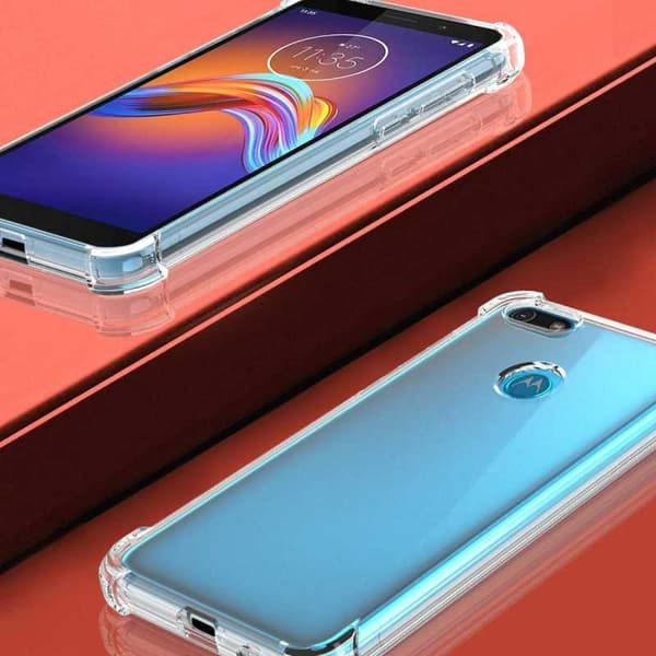 Motorola Moto E6 Play Stöttåligt Skal med Förstärkta Hörn