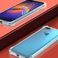 Miniatyrbild 3 av 6: Motorola Moto E6 Play Stöttåligt Skal med Förstärkta Hörn