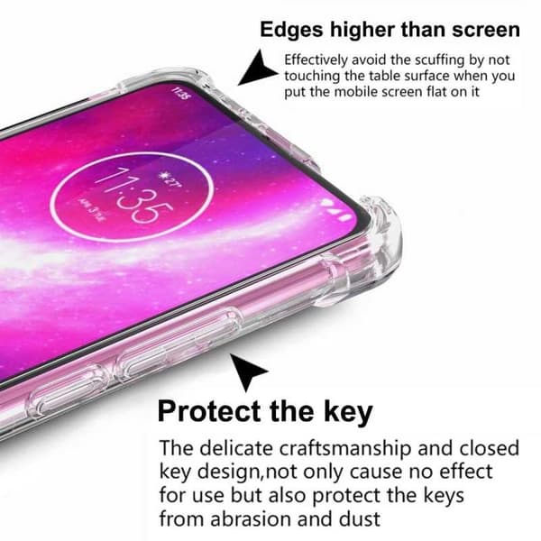 Motorola One Hyper Shock Absorbing Silicone Shell Shockr