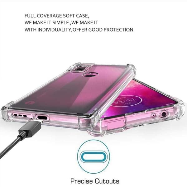 Motorola One Hyper Shock Absorbing Silicone Shell Shockr