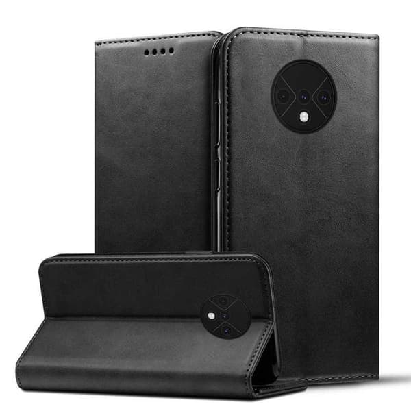 OnePlus 7T Plånboksfodral PU-Läder 4-FACK
