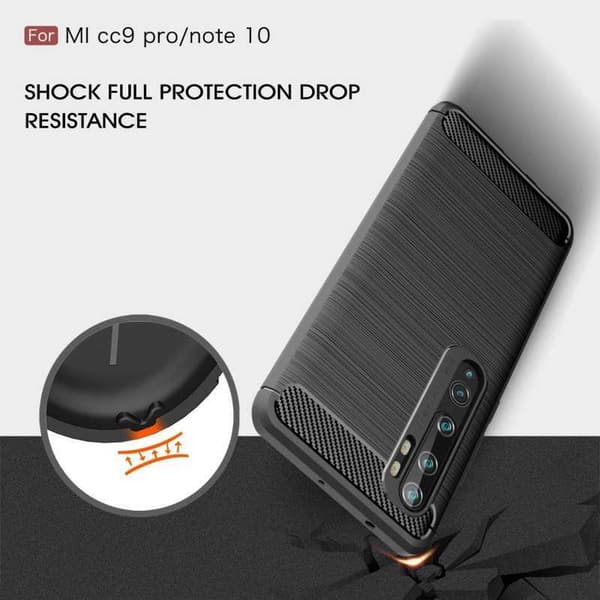 Xiaomi Mi Note 10 / 10 Pro Shockproof Shell SlimCarbon
