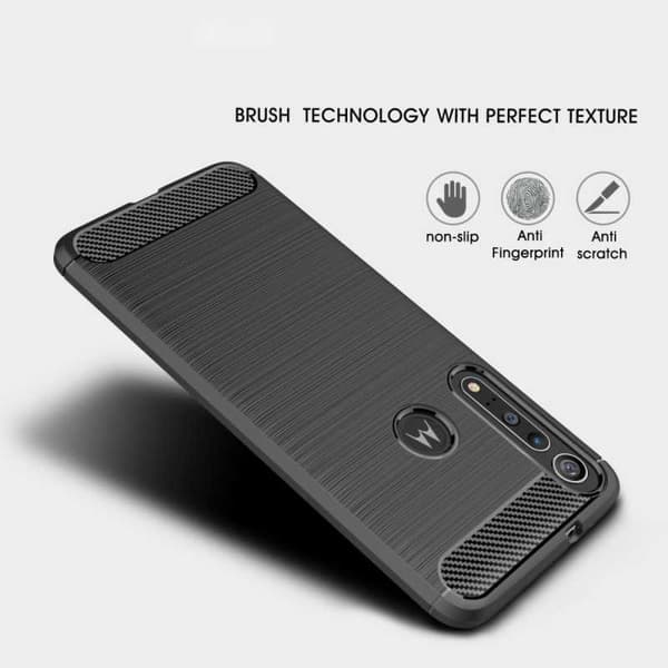 Motorola One Macro Shockproof Shell SlimCarbon