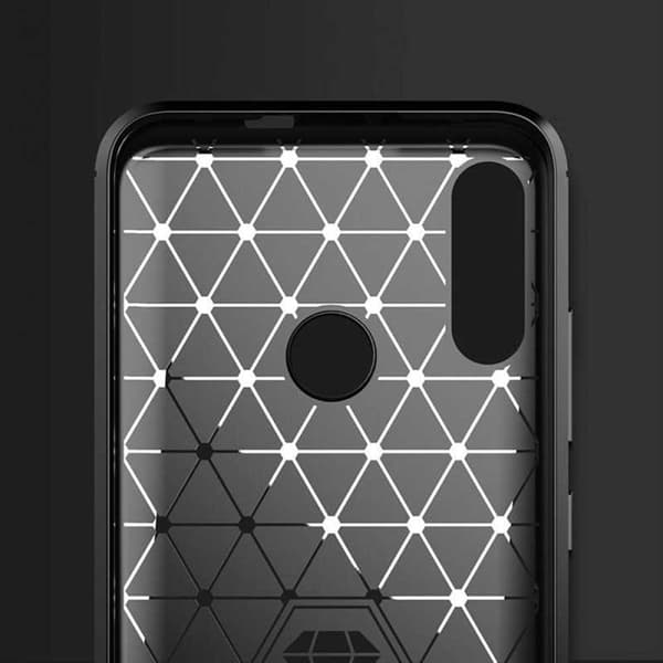 Motorola Moto E6 Plus Stöttåligt Skal SlimCarbon