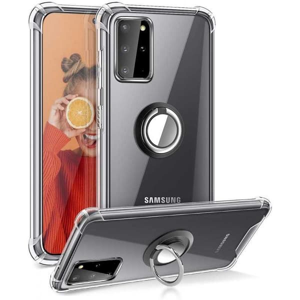 Samsung Galaxy S20 Plus Stöttåligt Skal med Ringhållare Fresh