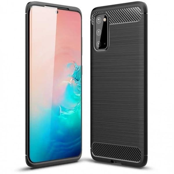 Samsung S20 Stöttåligt Skal SlimCarbon