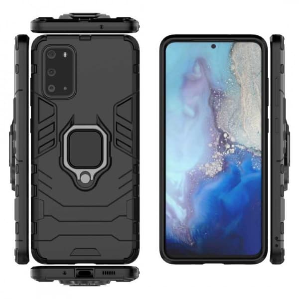 Samsung S20 Shockproof Cover med Ring Holder ThinArmor
