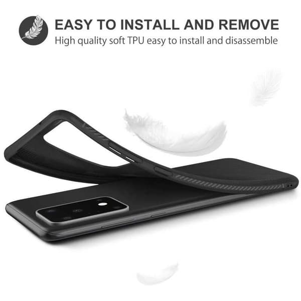 Samsung Galaxy S20 Ultra Stilfuldt stødsikkert cover FullCarbon V3