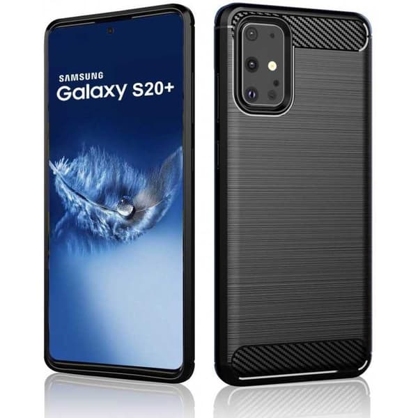 Samsung S20 Plus Stöttåligt Skal SlimCarbon