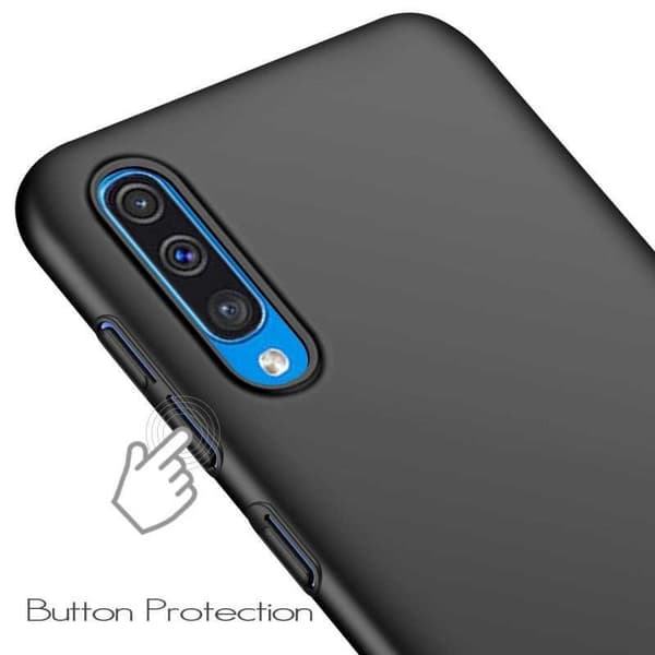 Samsung A50 Ultratunt Mattsvart Skal Basic V2