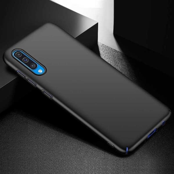 Samsung A50 Ultratunt Mattsvart Skal Basic V2