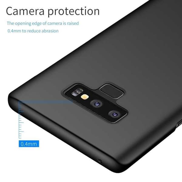 Samsung Note 9 Ultratunt Mattsvart Skal Basic V2