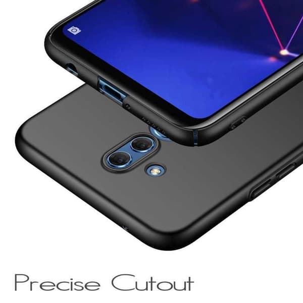 Huawei Mate 20 Lite Ultra Thin Matte Black Cover Basic V2