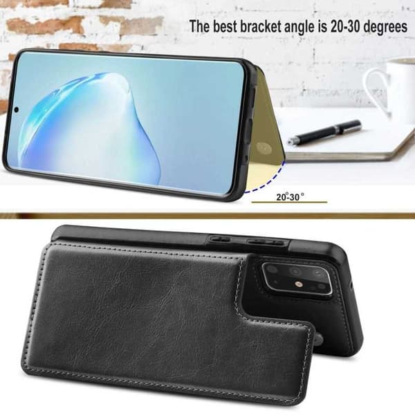 Samsung S20 Plus Stöttåligt Skal Korthållare 3-FACK Flippr
