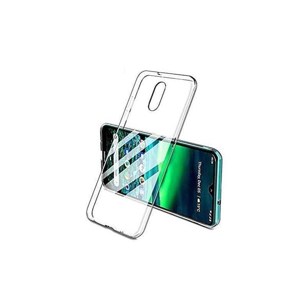 Nokia 2.3 Stöttåligt Genomskinligt Skal Simple