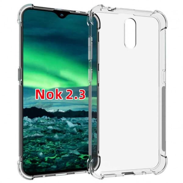 Nokia 2.3 Stødabsorberende Silikone Shell Shockr