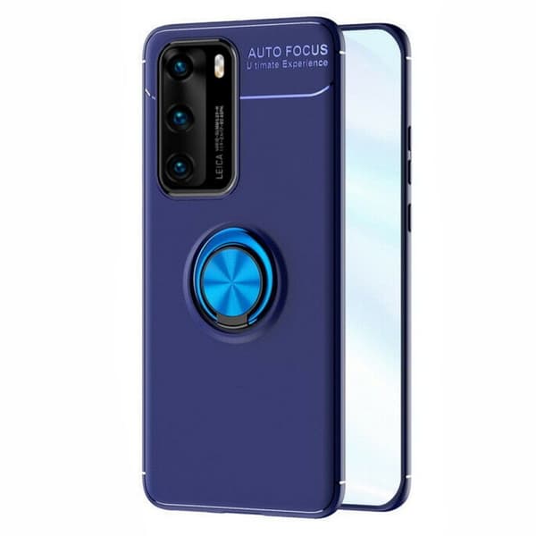 Huawei P40 Slim Ring kotelo (ANA-AN00) : väri - sininen