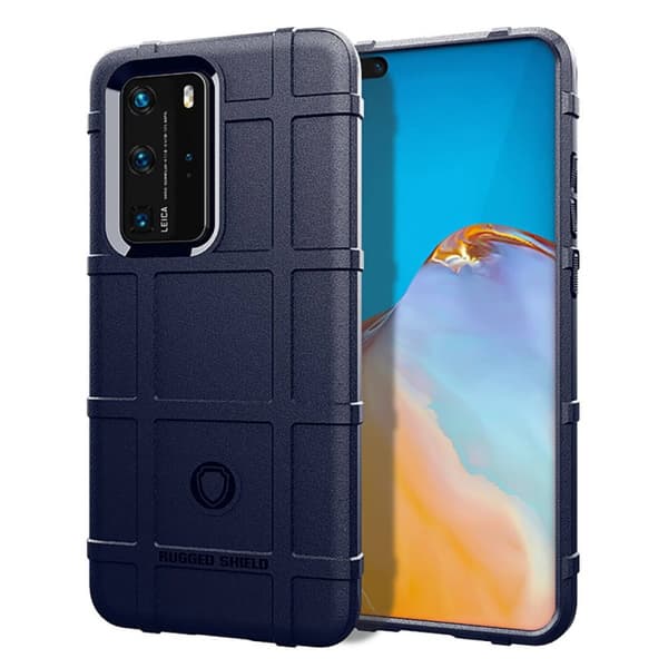 Rugged Shield skal Huawei P40 Pro (ELS-AN00) : Färg - Blå