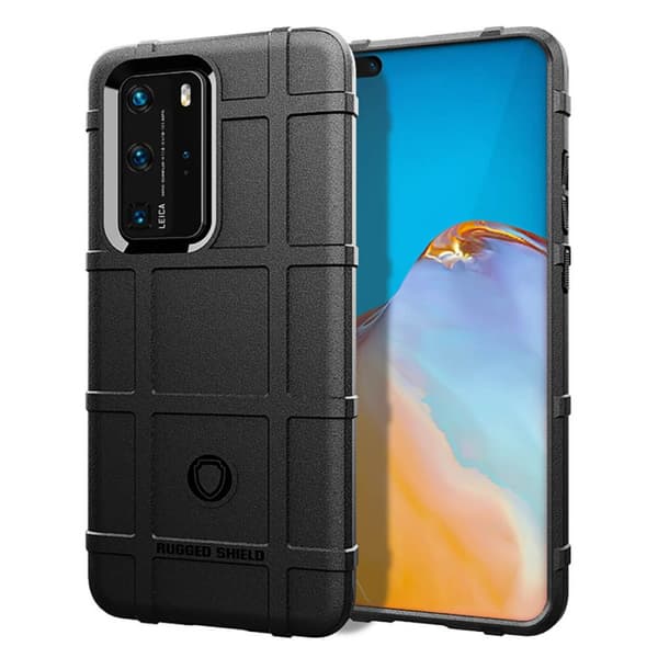 Robust skjoldskal Huawei P40 Pro (ELS-AN00) : Farge - Svart