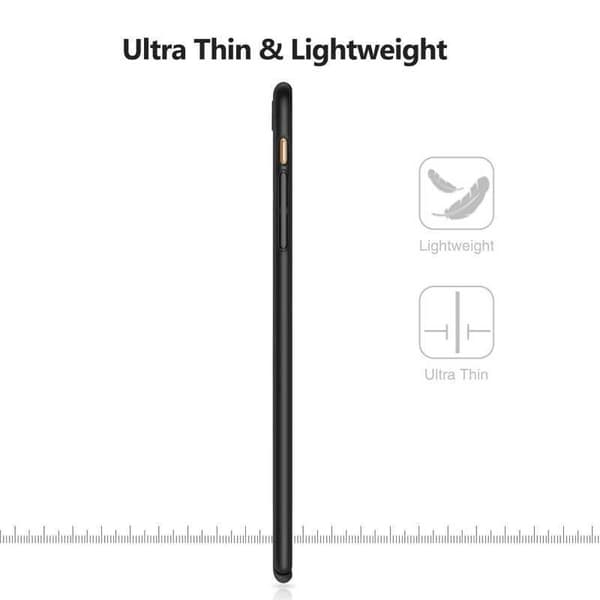 iPhone 8 Plus Ultra tyndt matsort cover Basic V2