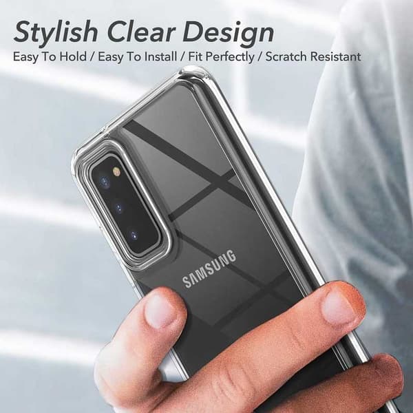 Samsung S20 stødabsorberende silikonecover Enkelt