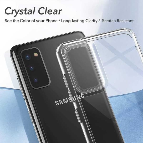 Samsung S20 stødabsorberende silikonecover Enkelt