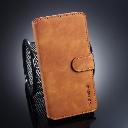DG.MING Retro Plånboksfodral till Huawei P30 - Brun