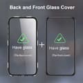 Miniatyrbild 3 av 4: Samsung S20 Ultra Heltäckande Premium Skal Glassback V4