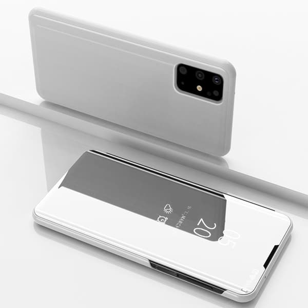 View Window Flip-Fodral till Samsung Galaxy S20 Plus - Silver