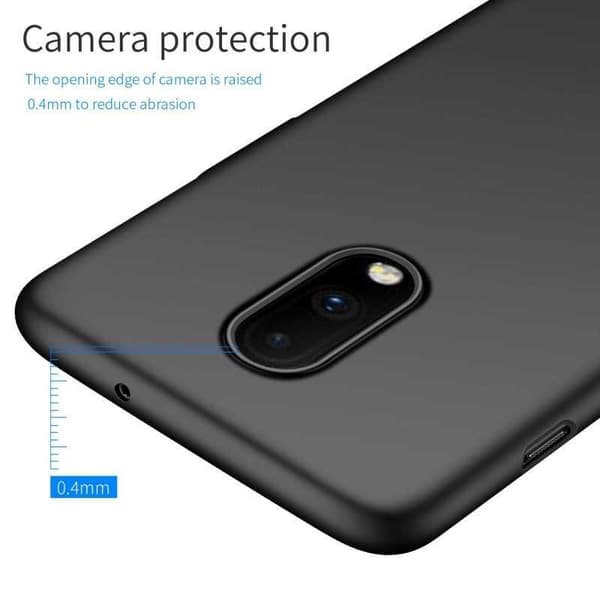OnePlus 6T Ultratunt Mattsvart Skal Basic V2