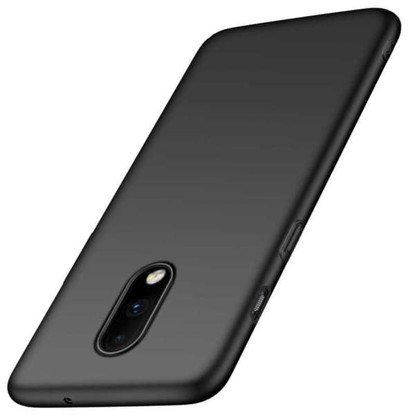 OnePlus 6T Ultratunt Mattsvart Skal Basic V2