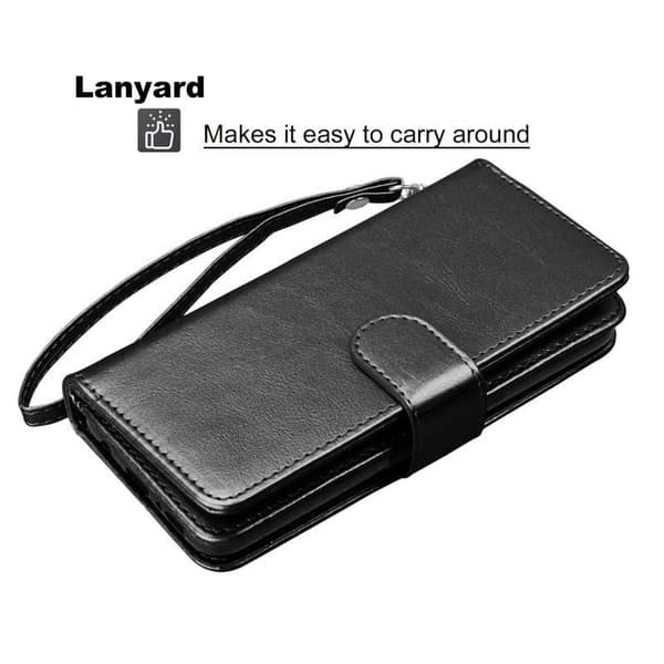 Samsung S20 Plus Praktisk Pung-etui 2-i-1 med 11-Pocket Loop