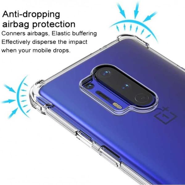 OnePlus 8 Pro Stöttåligt Skal med Förstärkta Hörn