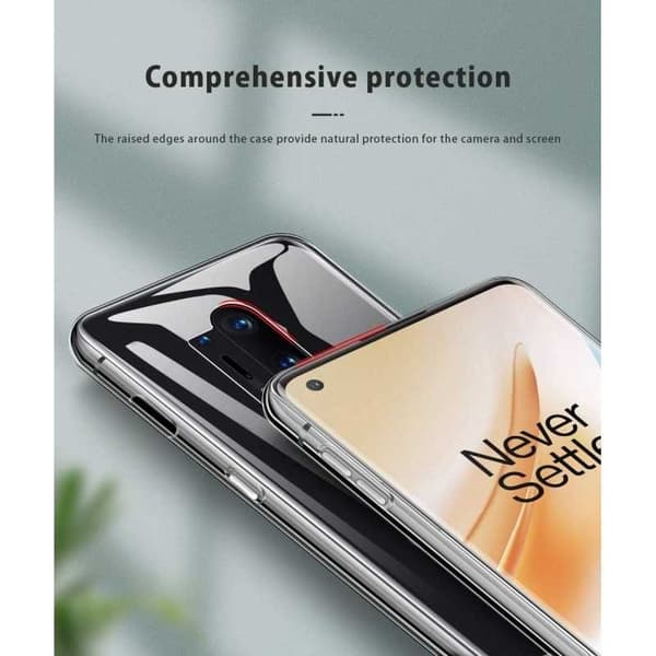 OnePlus 8 Pro iskuja vaimentava pehmeä kansi Simple