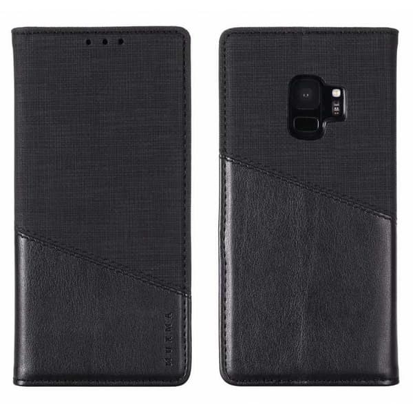 Samsung S9 Elegant etui i PU-læder med RFID-blok