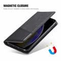 Miniatyrbillede 6 af 7: Samsung Note 10 Elegant etui i PU-læder med RFID-blok
