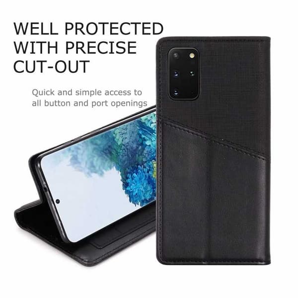 Samsung S20 Plus Elegant Fodral i PU-Läder med RFID Block