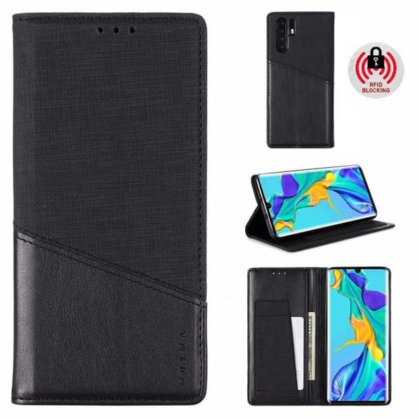Huawei P30 Pro Elegant Fodral i PU-Läder med RFID Block