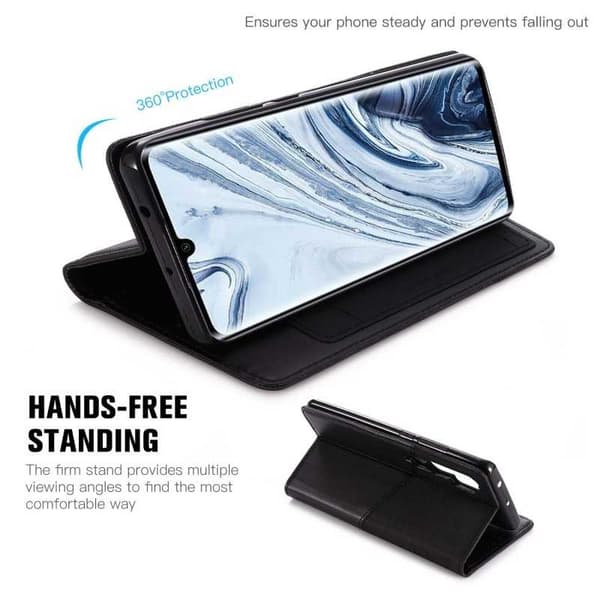 Xiaomi Mi Note 10 / 10 Pro Elegant Fodral i PU-Läder med RFID Block